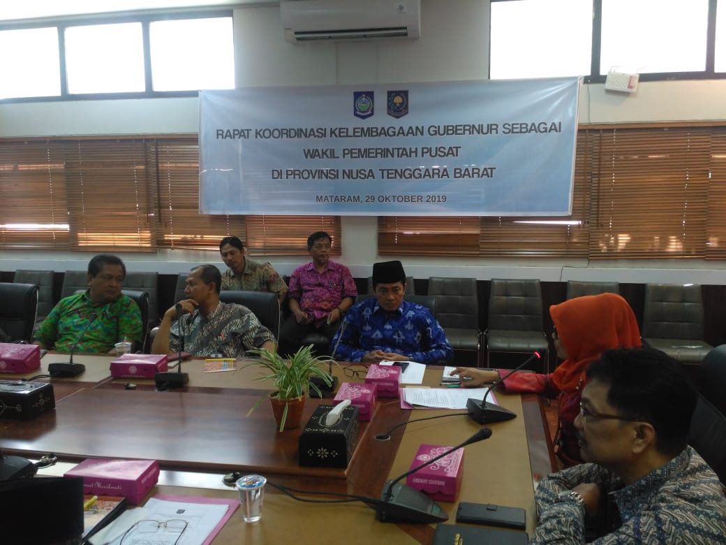 RAKOR PENGUATAN KELEMBAGAAN  GUBERNUR SEBAGAI WAKIL PEMERINTAH PUSAT