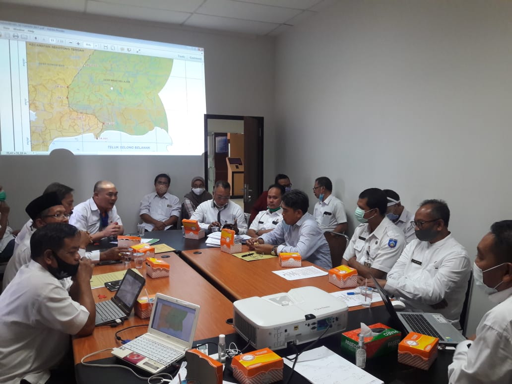 PENEGASAN BATAS DAERAH ANTARA LOMBOK TENGAH, LOMBOK BARAT DAN LOMBOK UTARA