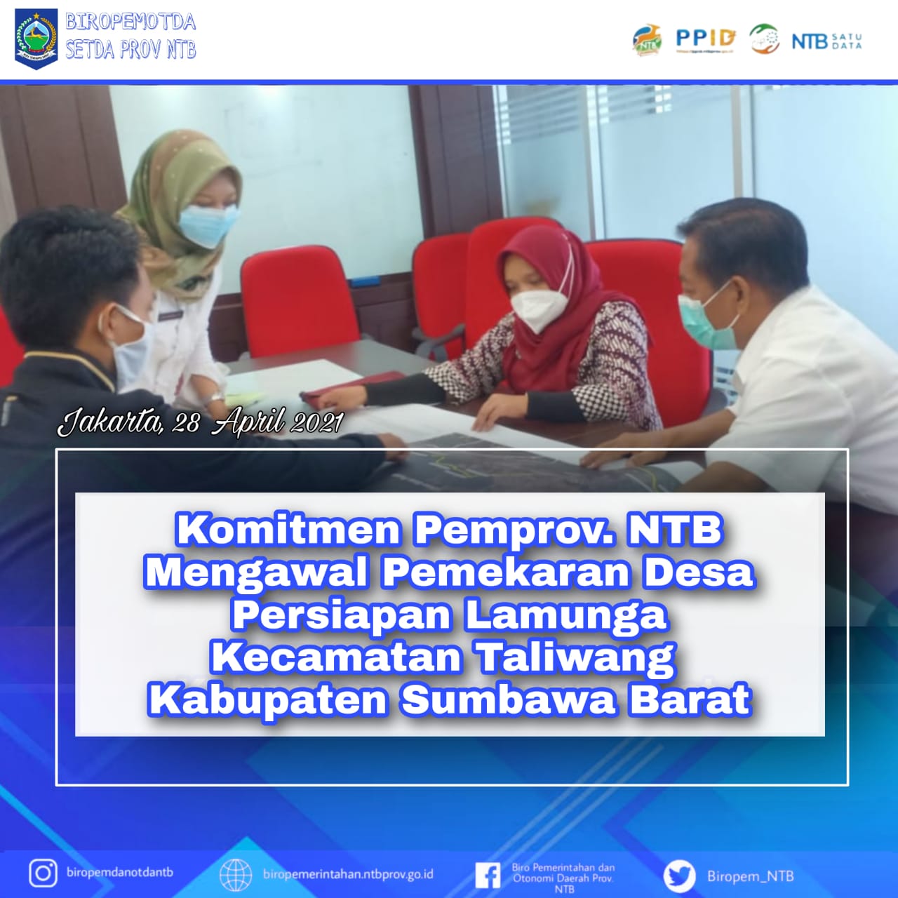 Pemekaran Desa Persiapan Lamunga Kecamatan Taliwang Kabupaten Sumbawa Barat
