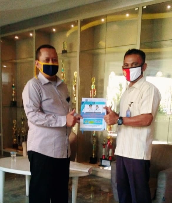 Penyampaian Laporan Pelaksanaan SPM Tahun 2020 Pemerintah Provinsi NTB