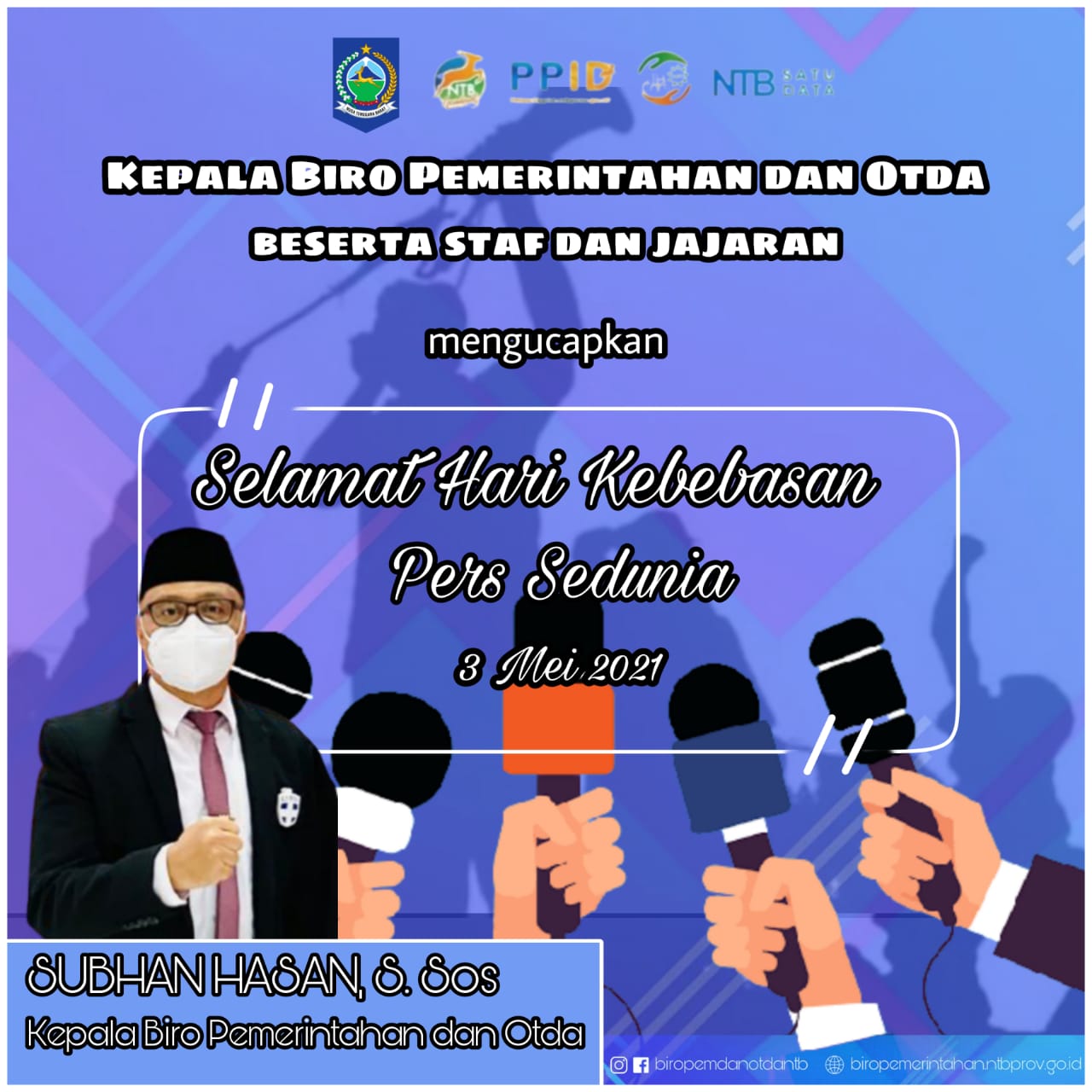 Selamat Hari Kebebasan Pers Sedunia