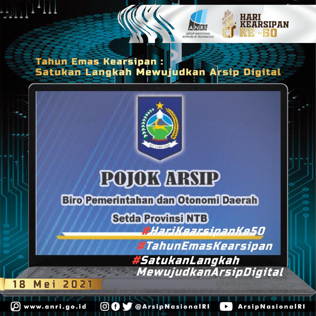 SELAMAT ULANG TAHUN KEARSIPAN INDONESIA YANG KE 50