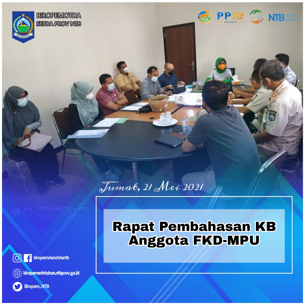 Pembahasan Kesepakatan Bersama Anggota Mitra Praja Utama (MPU)