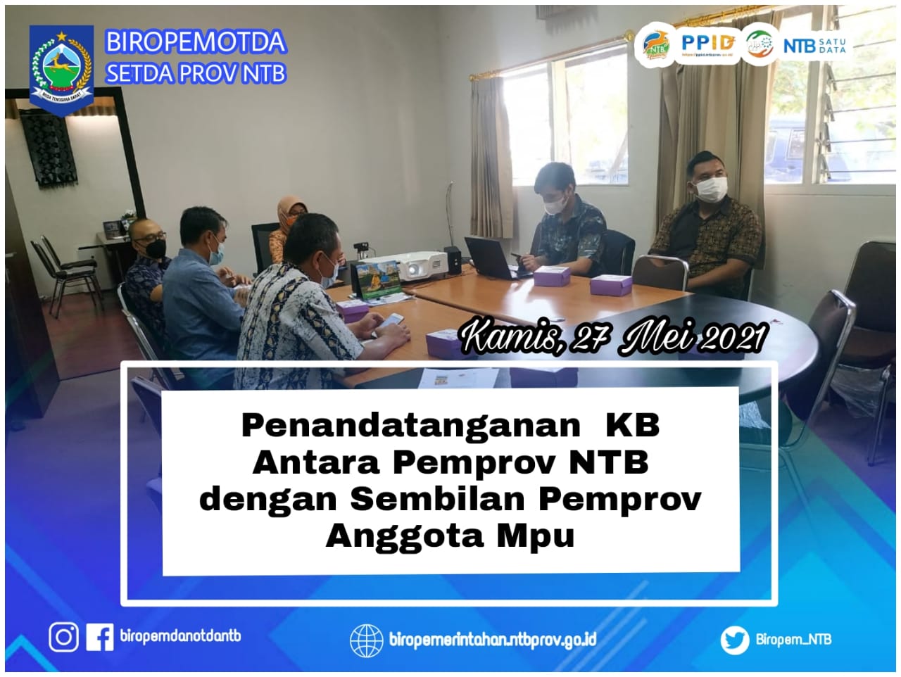 Penandatanganan Kesepakatan Bersama Anggota Mitra Praja Utama (MPU)