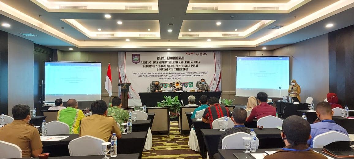 Asistensi dan Supervisi LPPD Kabupaten/Kota Gubernur sebagai Wakil Pemerintah Pusat (GWPP) Provinsi NTB