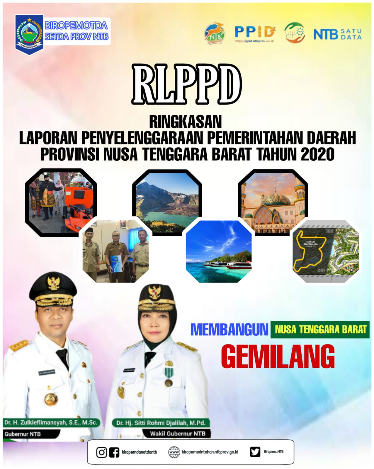 Ringkasan Laporan Penyelenggaraan Pemerintahan Daerah (RLPPD) Tahun 2020