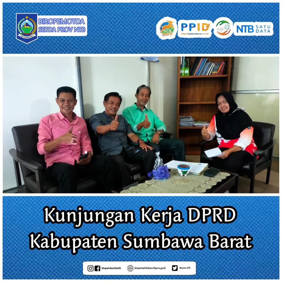 Kunjungan Kerja Anggota DPRD Sumbawa Barat