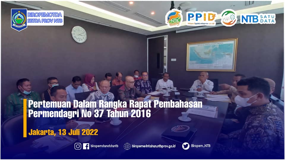 Pembahasan Permendagri 37 Tahun 2016