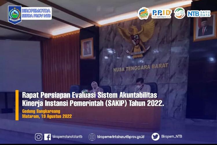 Rapat Persiapan Evaluasi SAKIP Tahun 2022