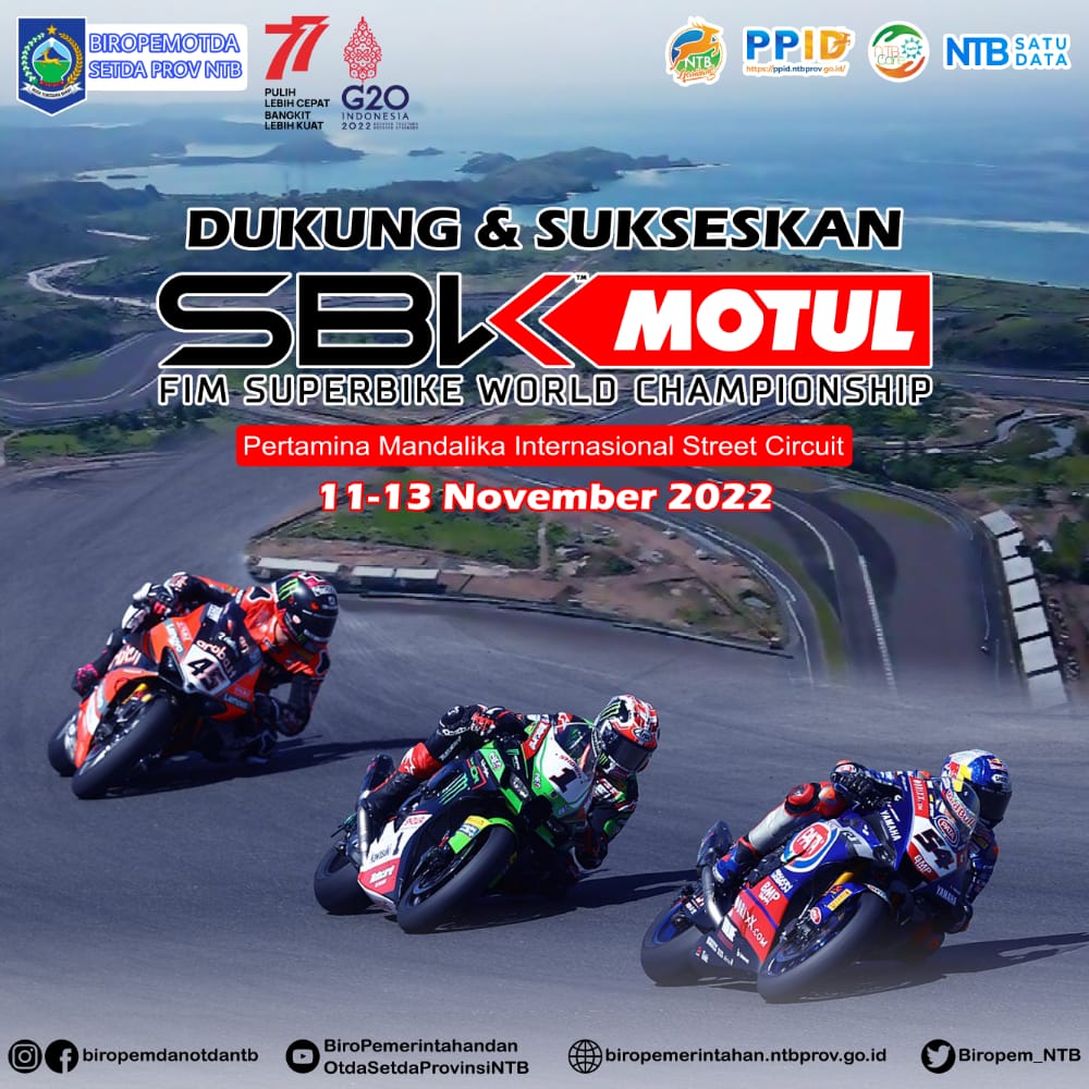 DUKUNG DAN SAKSIKAN F1M SUPERBIKE WORLD CHAMPIONSHIP